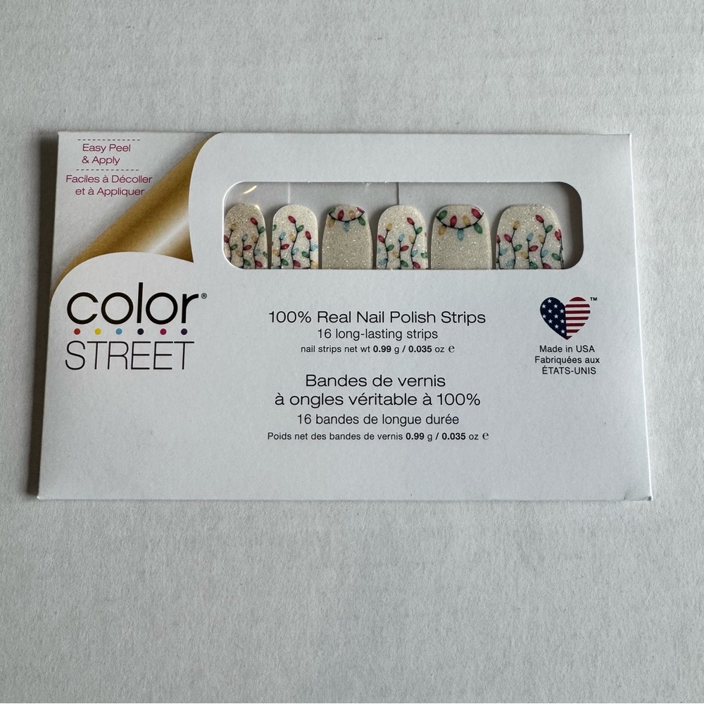 *Retired* Color Street: Light the Night | Christmas Holiday Winter Silver - Picture 3 of 9